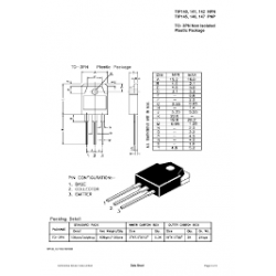 Transistor TIP-147T PNP TO-220