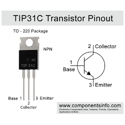 copy of Transistor TIP41C NPN 100V 6A