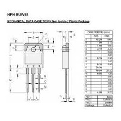 TRANSISTORS BUW48 HIGH CURRENT SWITCHING NPN