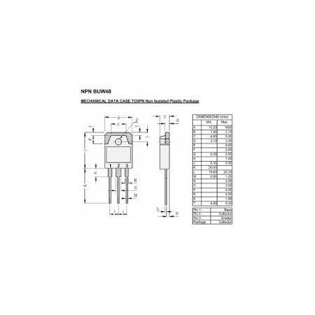 Transistors Buw High Current Switching Npn