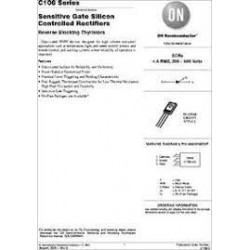 Transistor C106M1G  600V 4A  TO225AA THT