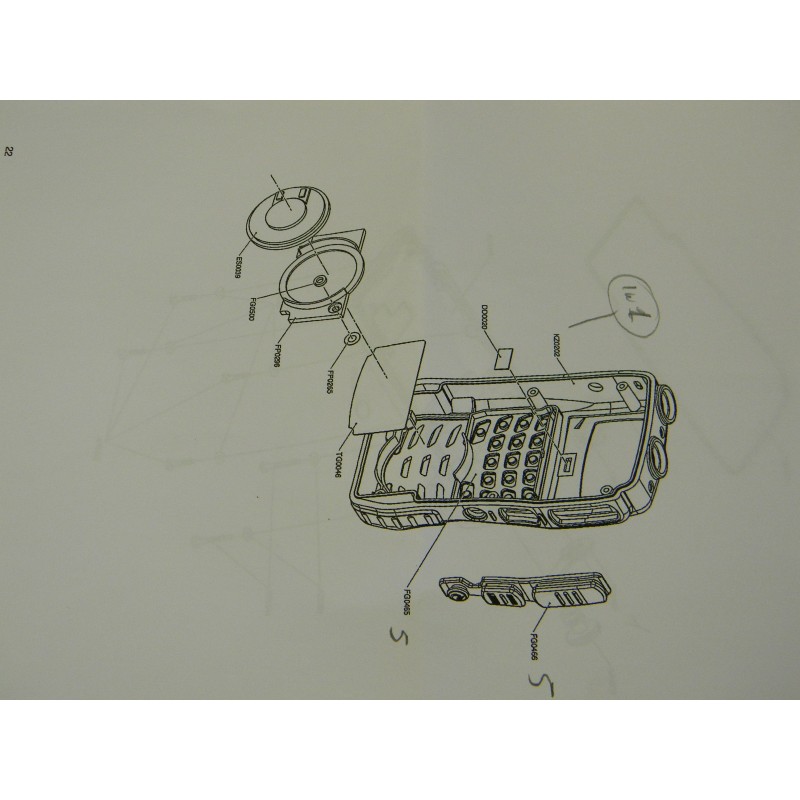 DJ-G7 DJ-X11 Altoparlante ES0039 ES0039A