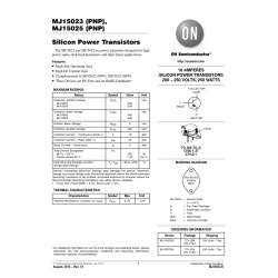 TRANSISTOR AUDIO MJ15024 + MJ15025 TO-3