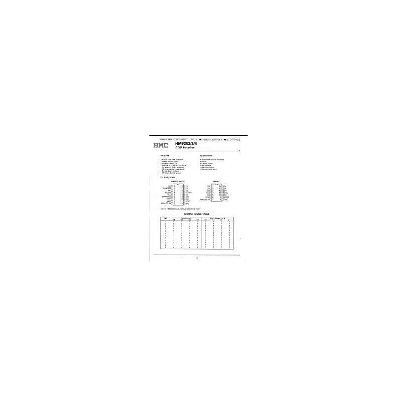 HM9204 ic 14 pin