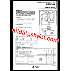 MGF1302 MITSUBISHI GaAs a basso rumore