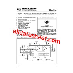 TDA-7294 Ampli 100 watt