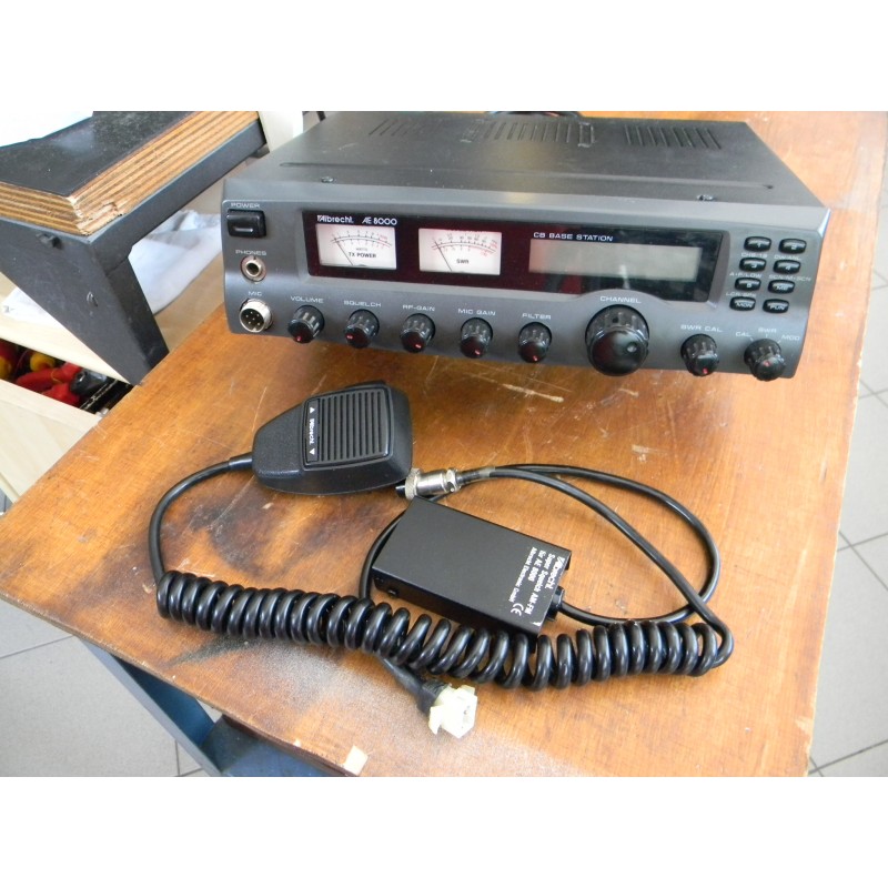 Albrecht AE-8000 Base CB 27 Mhz all AM FM Usata bella