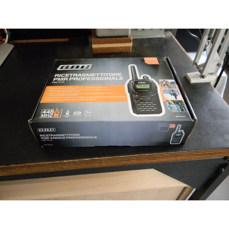 GBC TK-07 PMR-446 occasione perfetto completo praticamente nuovo garantisco