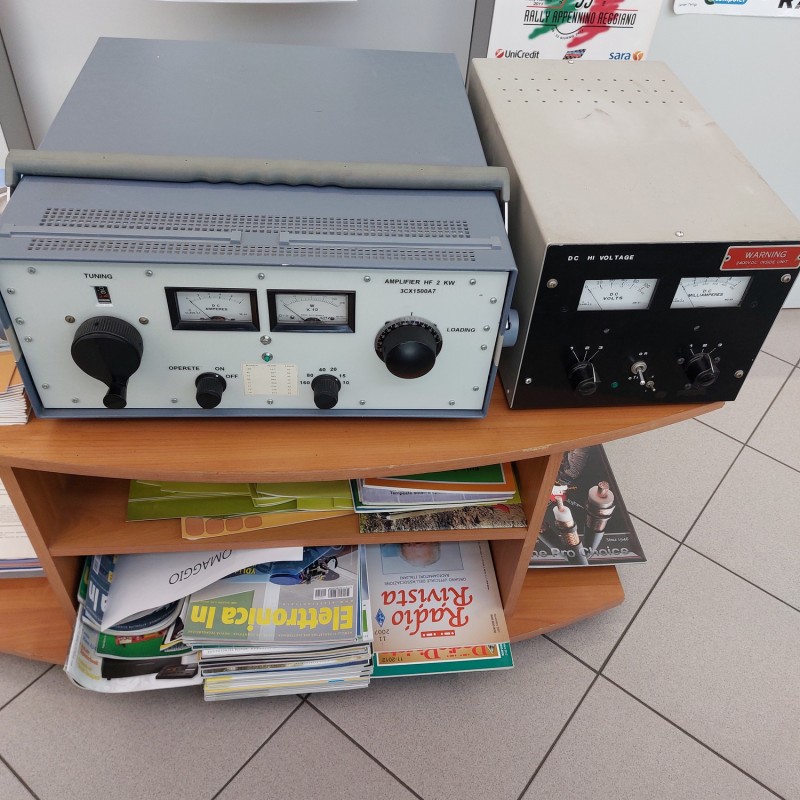 Amplificatore Arigianale " STU " Bande HF 1500 W out garantito