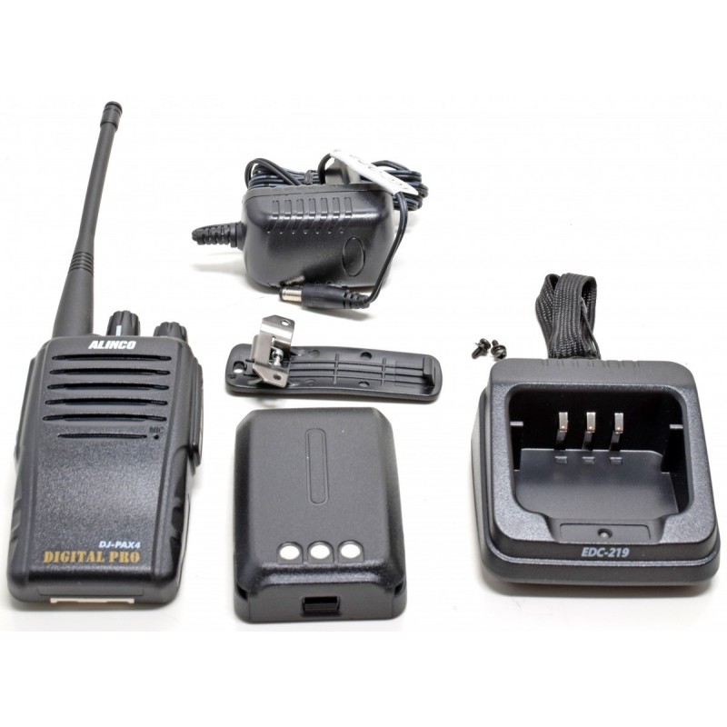 Alinco DJ-PAX4 PMR446 Digitale Analogico DPMR 10 PCs unica fornitura