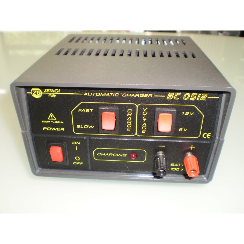 Zetagi BC0512 Caricabatterie al Piombo